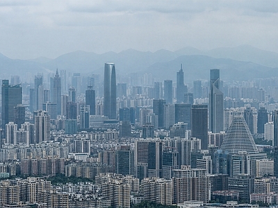 现代城市背景
