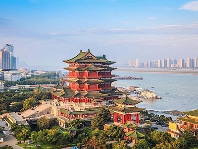 现代城市背景