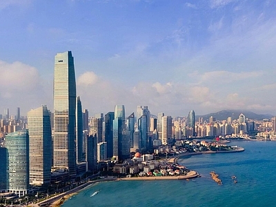 现代城市背景