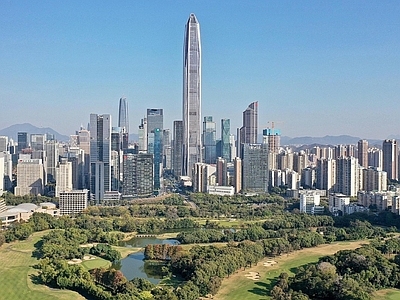 现代城市背景