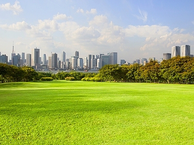 现代城市背景