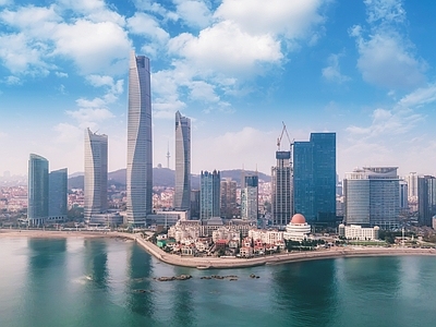 现代城市背景