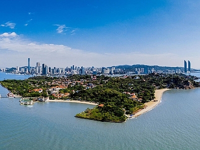 现代城市背景