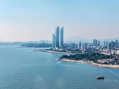 现代城市背景