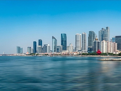 现代城市背景