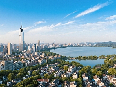 现代城市背景