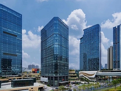 现代城市背景