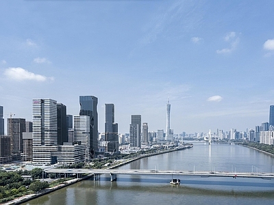 现代城市背景