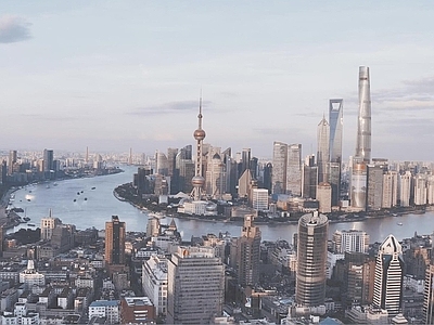 现代城市背景