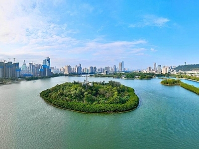 现代城市背景