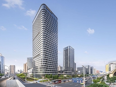 现代城市背景