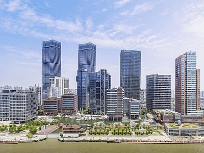 现代城市背景