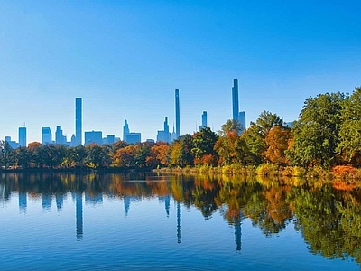 现代城市背景