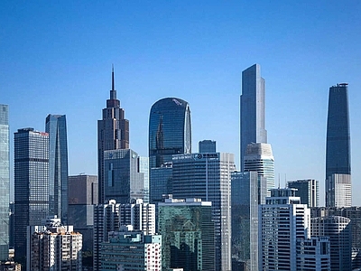 现代城市背景