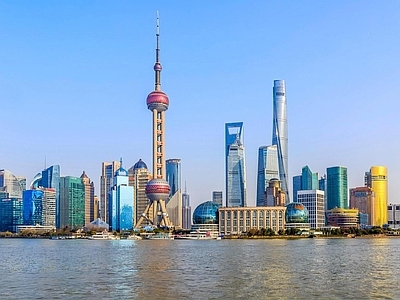 现代城市背景