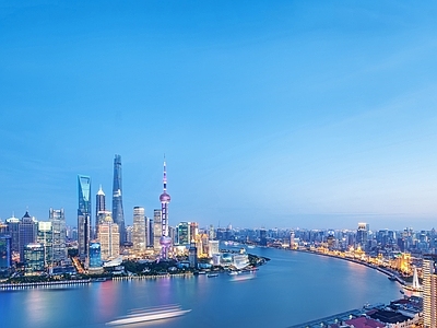 现代城市背景