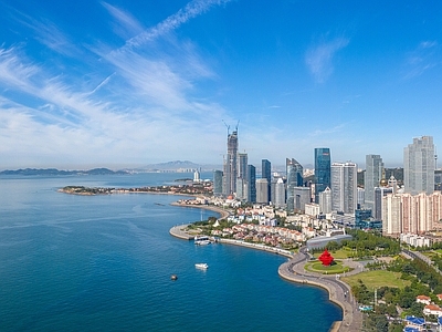 现代城市背景
