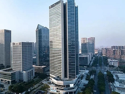 现代城市背景