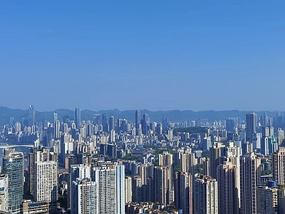 现代城市背景