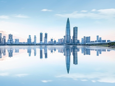 现代城市背景
