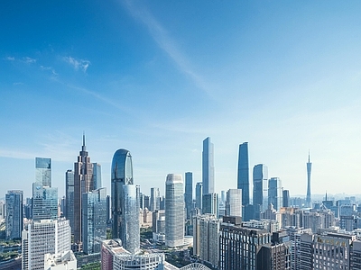 现代城市背景