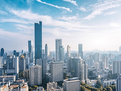 现代城市背景