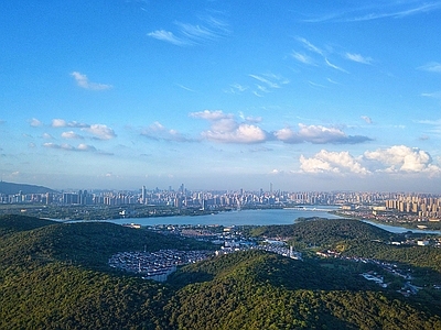 现代城市背景