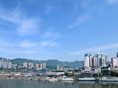 现代城市背景