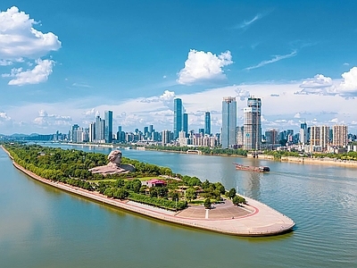 现代城市背景