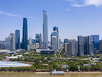 现代城市背景