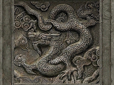 中式石雕