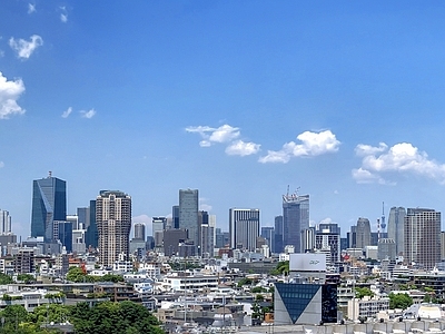 现代城市背景