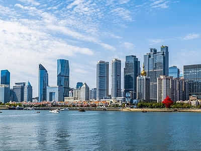 现代城市背景