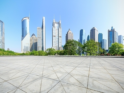 现代城市背景