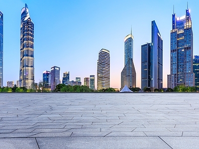 现代城市背景