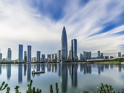 现代城市背景