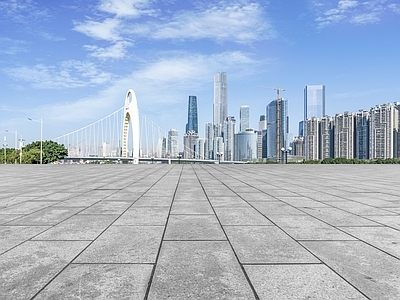 现代城市背景