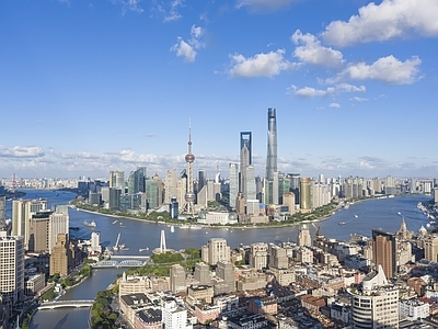 现代城市背景