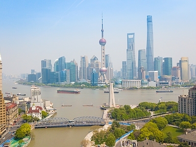 现代城市背景