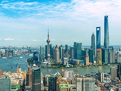 现代城市背景