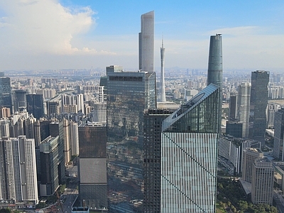 现代城市背景