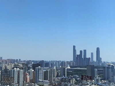 现代城市背景