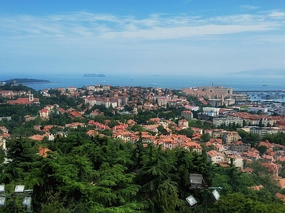 现代城市背景