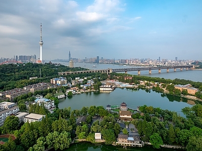 现代城市背景