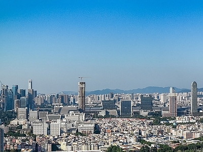 现代城市背景