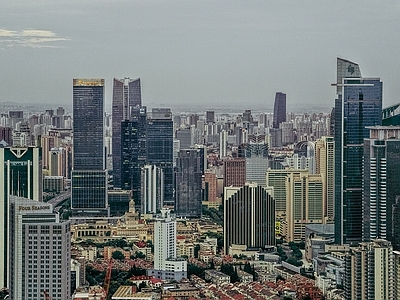 现代城市背景