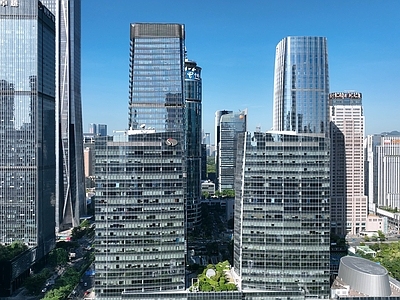 现代城市背景