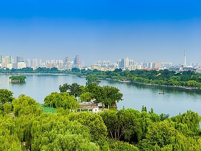 现代城市背景
