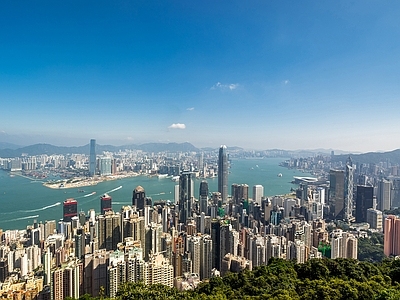 现代城市背景