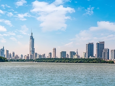 现代城市背景